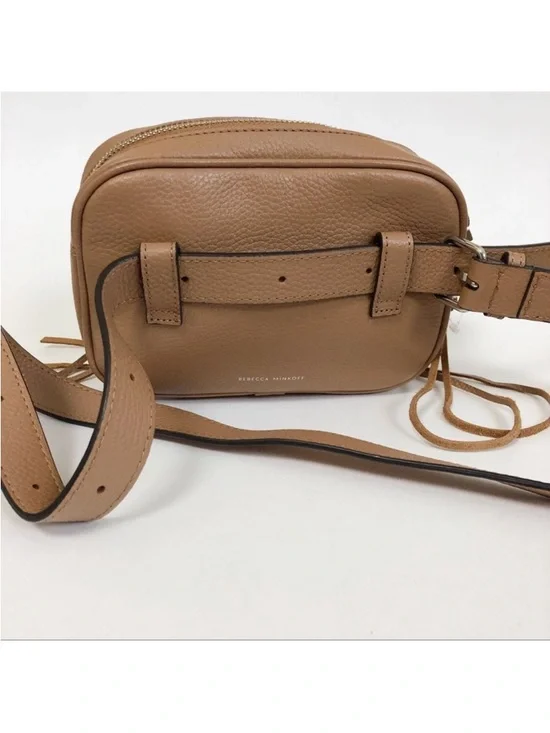Rebecca Minkoff Tan Leather festival fringe belt bag - Picture 5 of 7